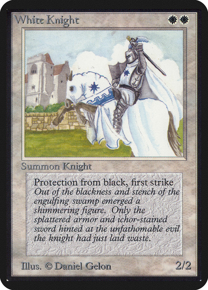 White Knight [Alpha Edition] - Magic: The Gathering - Card Brawlers | Quebec | Canada |