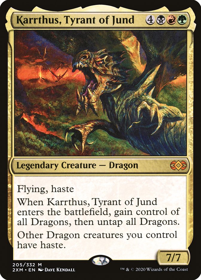 Karrthus, Tyrant of Jund [Double Masters] - Magic: The Gathering - Card Brawlers | Quebec | Canada |