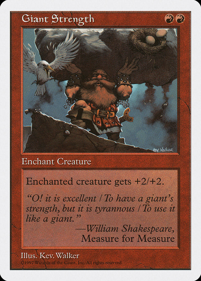 Giant Strength [Fifth Edition] - Magic: The Gathering - Card Brawlers | Quebec | Canada |
