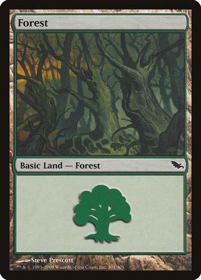 Forest (301) [Shadowmoor] - Magic: The Gathering - Card Brawlers | Quebec | Canada |