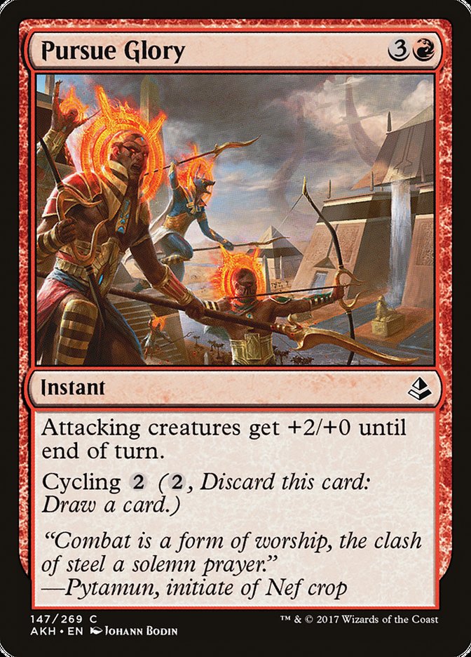 Pursue Glory [Amonkhet] - Magic: The Gathering - Card Brawlers | Quebec | Canada |