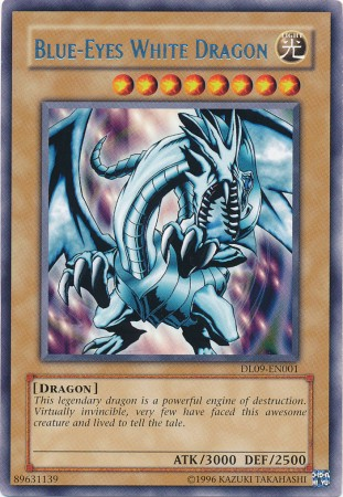 Blue-Eyes White Dragon (Silver) [DL09-EN001] Rare - Yu-Gi-Oh! - Card Brawlers | Quebec | Canada |