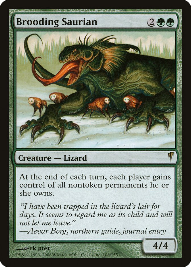 Brooding Saurian [Coldsnap] - Magic: The Gathering - Card Brawlers | Quebec | Canada |