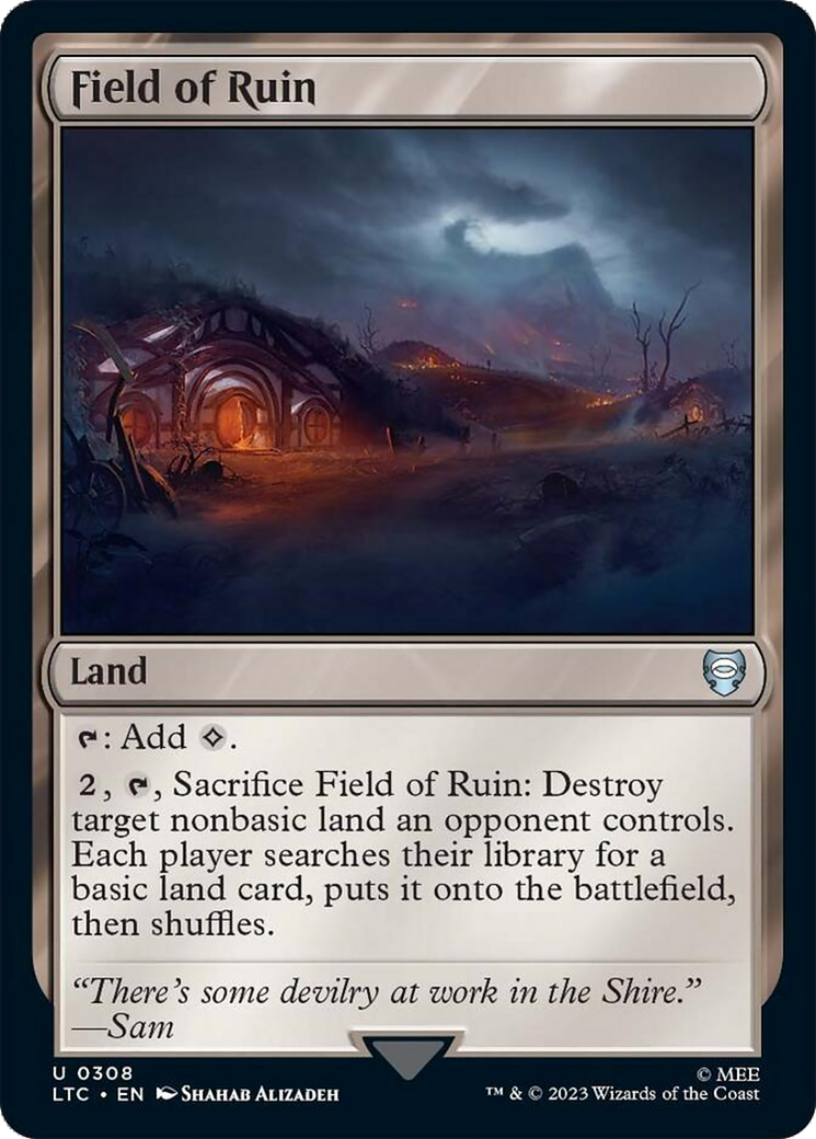 Field of Ruin [The Lord of the Rings: Tales of Middle-Earth Commander] - Magic: The Gathering - Card Brawlers | Quebec | Canada |
