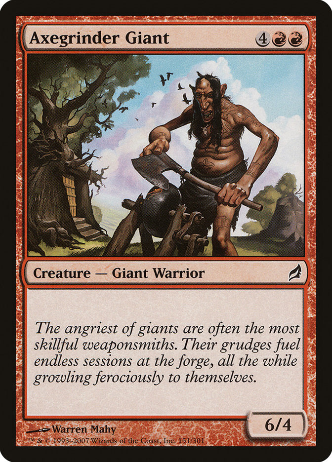 Axegrinder Giant [Lorwyn] - Magic: The Gathering - Card Brawlers | Quebec | Canada |