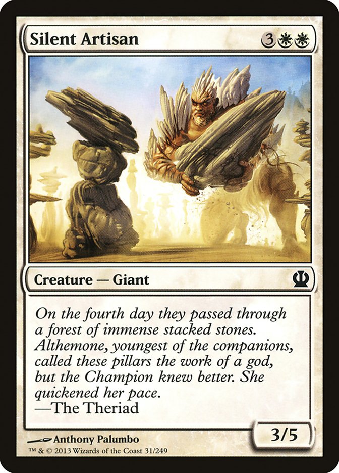 Silent Artisan [Theros] - Magic: The Gathering - Card Brawlers | Quebec | Canada |
