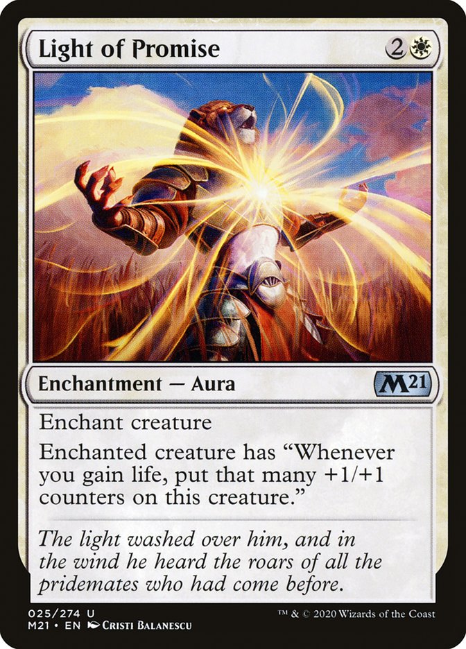 Light of Promise [Core Set 2021] - Magic: The Gathering - Card Brawlers | Quebec | Canada |