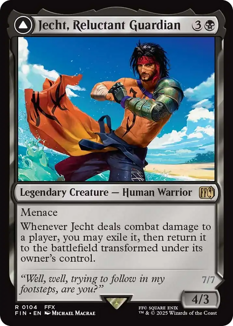 Jecht, Reluctant Guardian // Braska's Final Aeon [FINAL FANTASY] - Magic: The Gathering - Card Brawlers | Quebec | Canada |