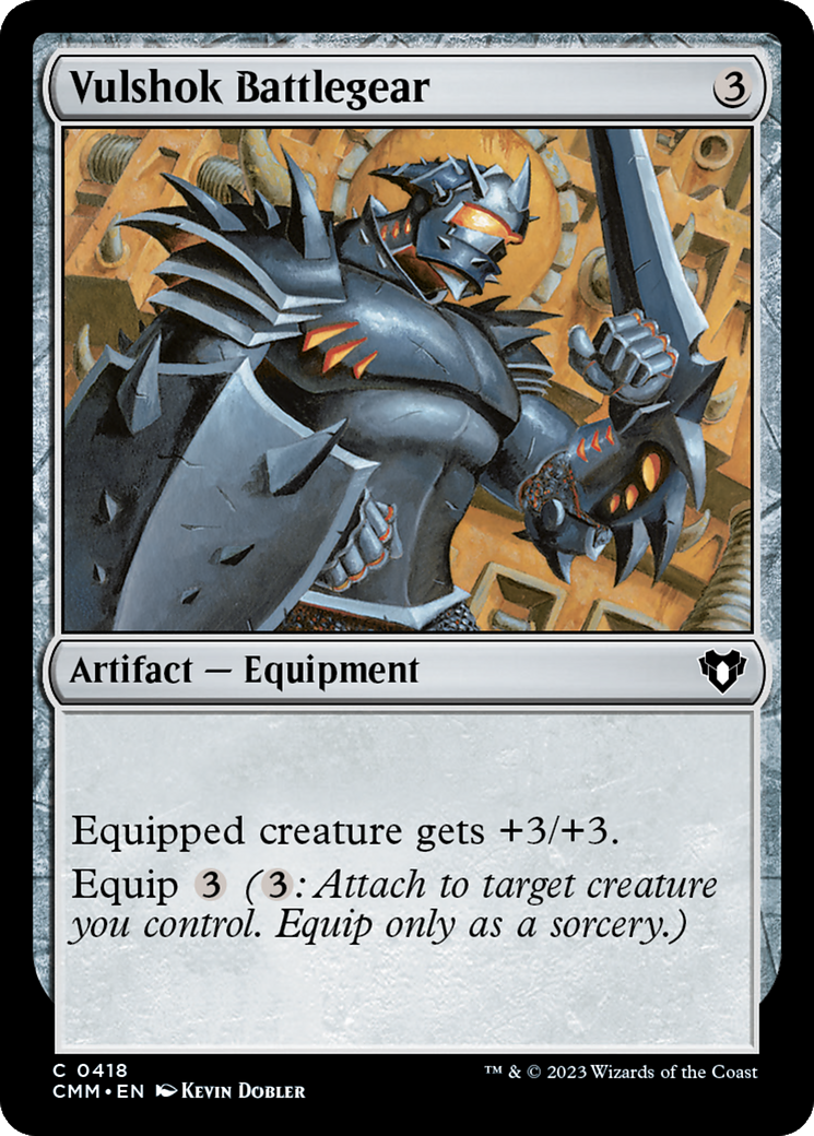 Vulshok Battlegear [Commander Masters] - Magic: The Gathering - Card Brawlers | Quebec | Canada |