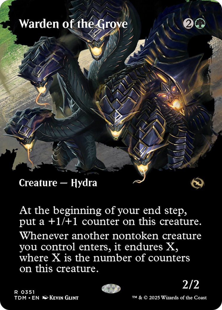 Warden of the Grove (Borderless) [Tarkir: Dragonstorm] - Magic: The Gathering - Card Brawlers | Quebec | Canada |