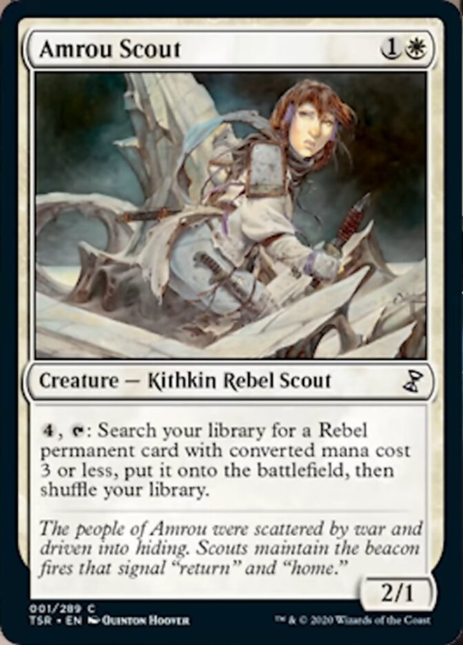 Amrou Scout [Time Spiral Remastered] - Magic: The Gathering - Card Brawlers | Quebec | Canada |