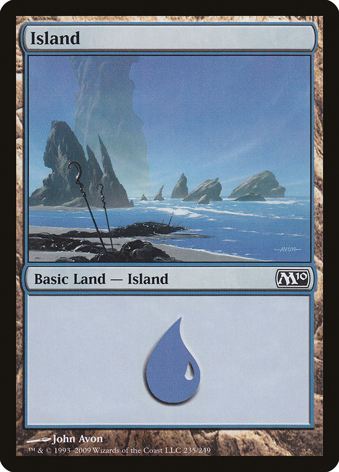 Island (235) [Magic 2010] - Magic: The Gathering - Card Brawlers | Quebec | Canada |