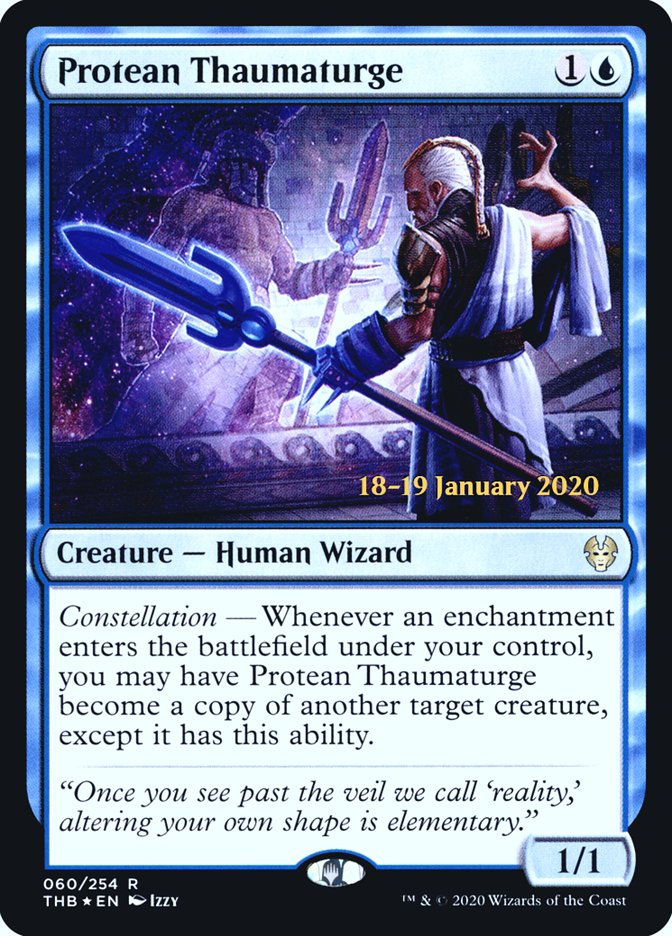 Protean Thaumaturge [Theros Beyond Death Prerelease Promos] - Magic: The Gathering - Card Brawlers | Quebec | Canada |