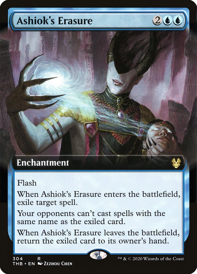Ashiok's Erasure (Extended Art) [Theros Beyond Death] - Magic: The Gathering - Card Brawlers | Quebec | Canada |
