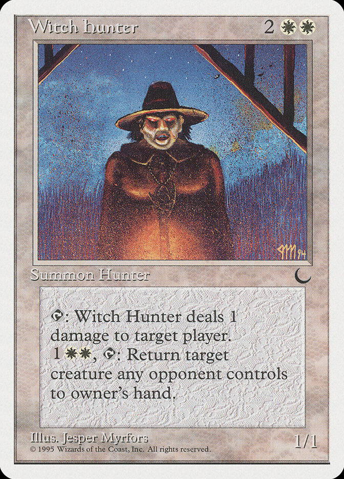 Witch Hunter [Chronicles] - Magic: The Gathering - Card Brawlers | Quebec | Canada |