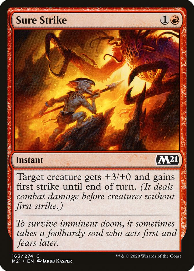 Sure Strike [Core Set 2021] - Magic: The Gathering - Card Brawlers | Quebec | Canada |
