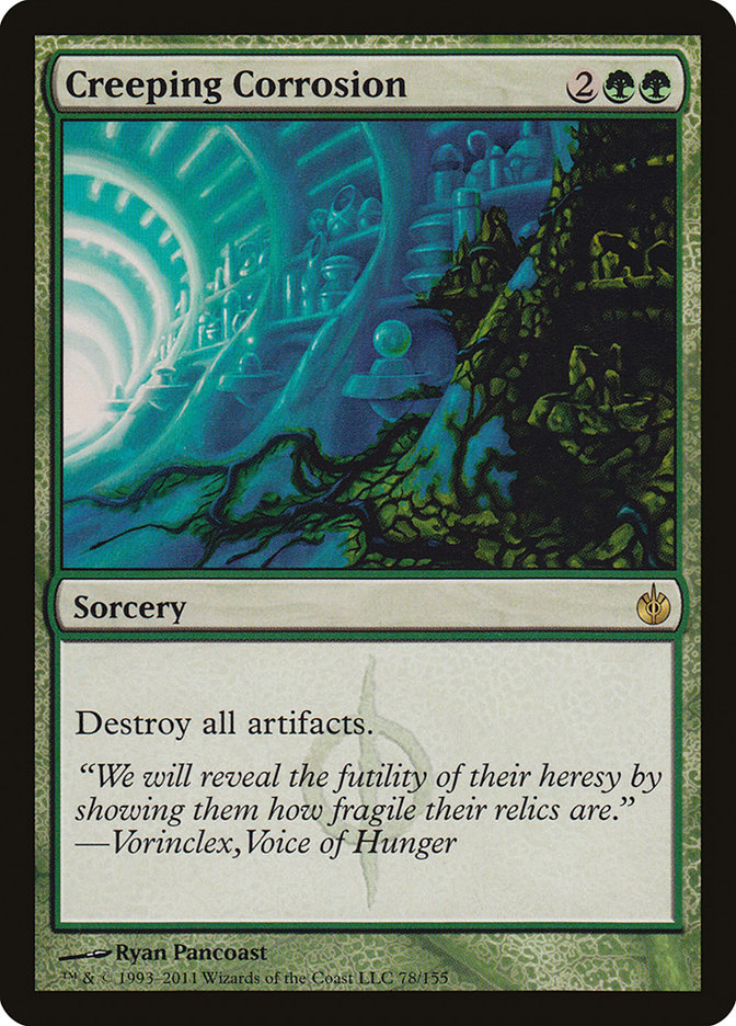 Creeping Corrosion [Mirrodin Besieged] - Magic: The Gathering - Card Brawlers | Quebec | Canada |