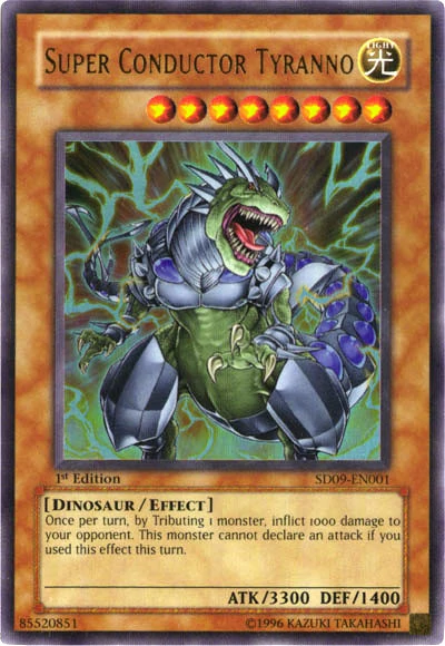 Super Conductor Tyranno [SD09-EN001] Ultra Rare - Yu-Gi-Oh! - Card Brawlers | Quebec | Canada |