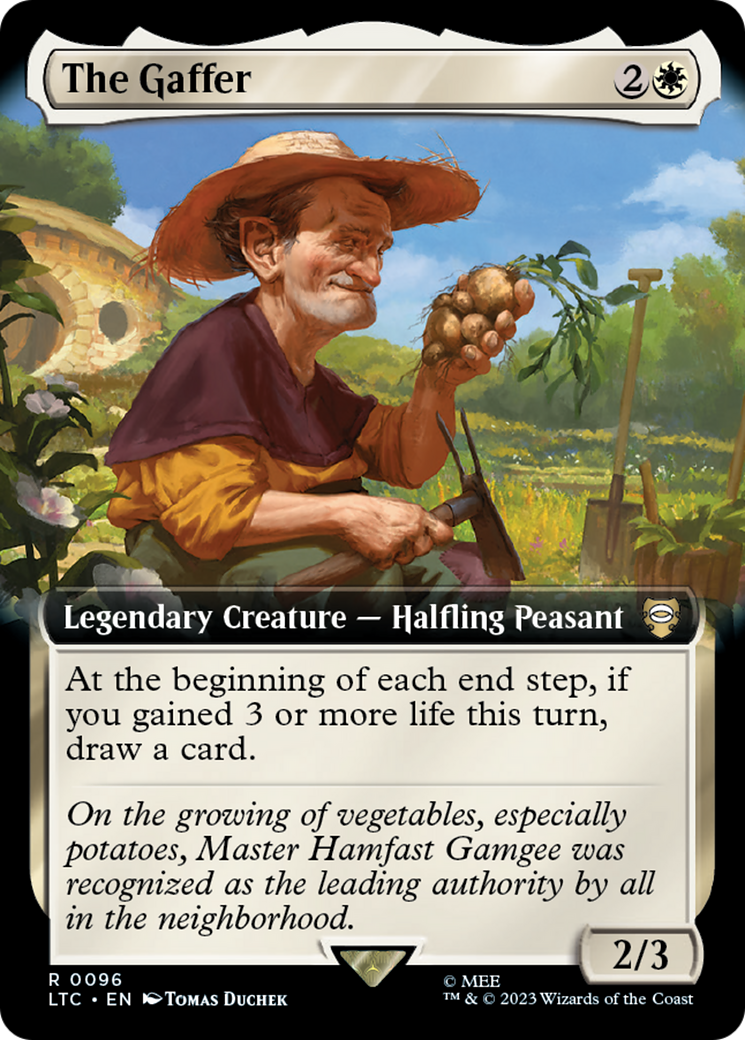 The Gaffer (Extended Art) [The Lord of the Rings: Tales of Middle-Earth Commander] - Magic: The Gathering - Card Brawlers | Quebec | Canada |