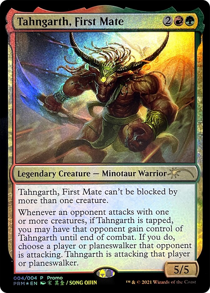 Tahngarth, First Mate [Year of the Ox 2021] - Magic: The Gathering - Card Brawlers | Quebec | Canada |