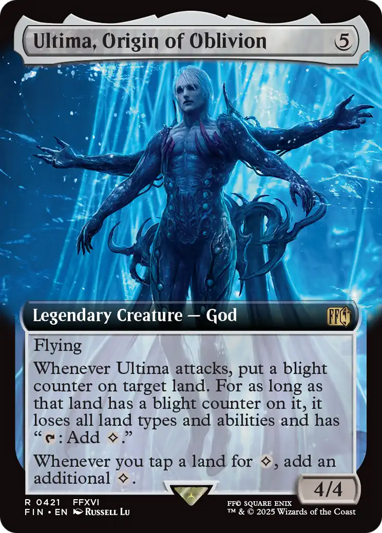 Ultima, Origin of Oblivion (Extended Art) [FINAL FANTASY] - Magic: The Gathering - Card Brawlers | Quebec | Canada |