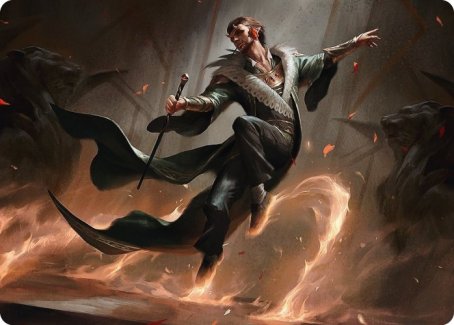 Fleetfoot Dancer Art Card [Streets of New Capenna Art Series] - Magic: The Gathering - Card Brawlers | Quebec | Canada |