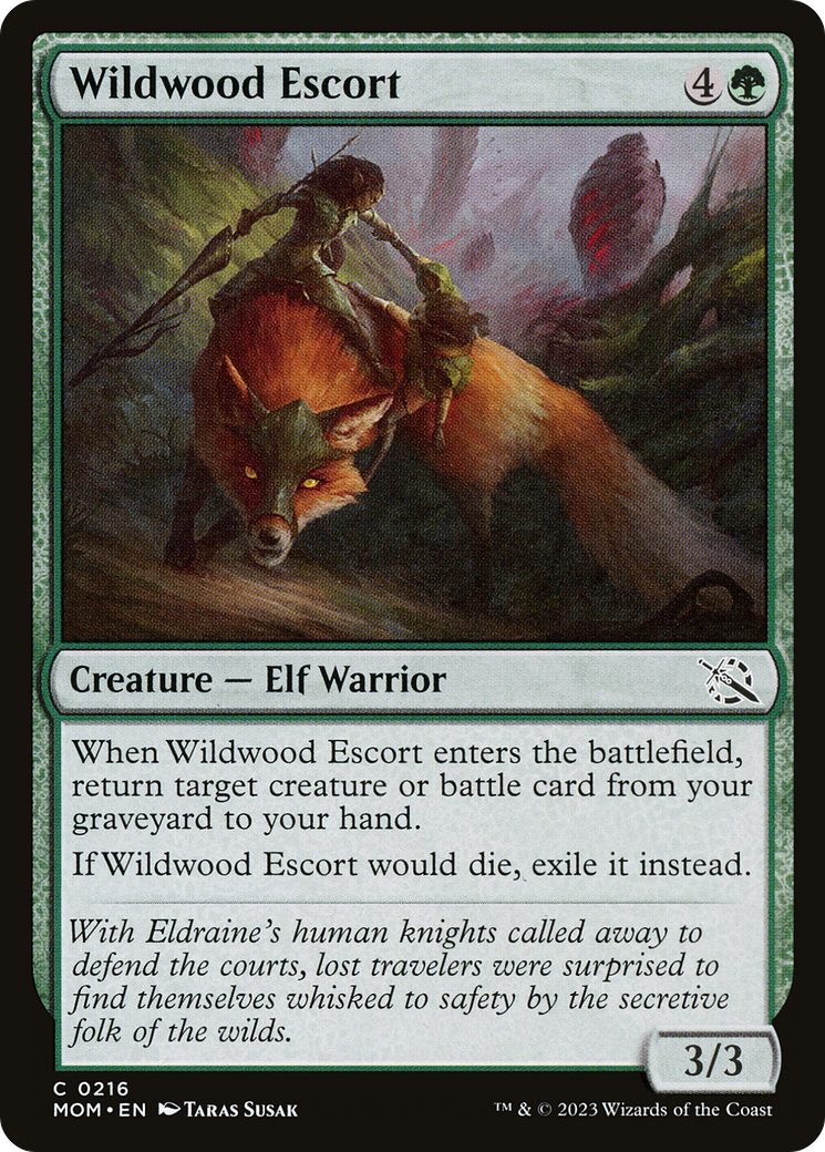 Wildwood Escort [March of the Machine] - Magic: The Gathering - Card Brawlers | Quebec | Canada |