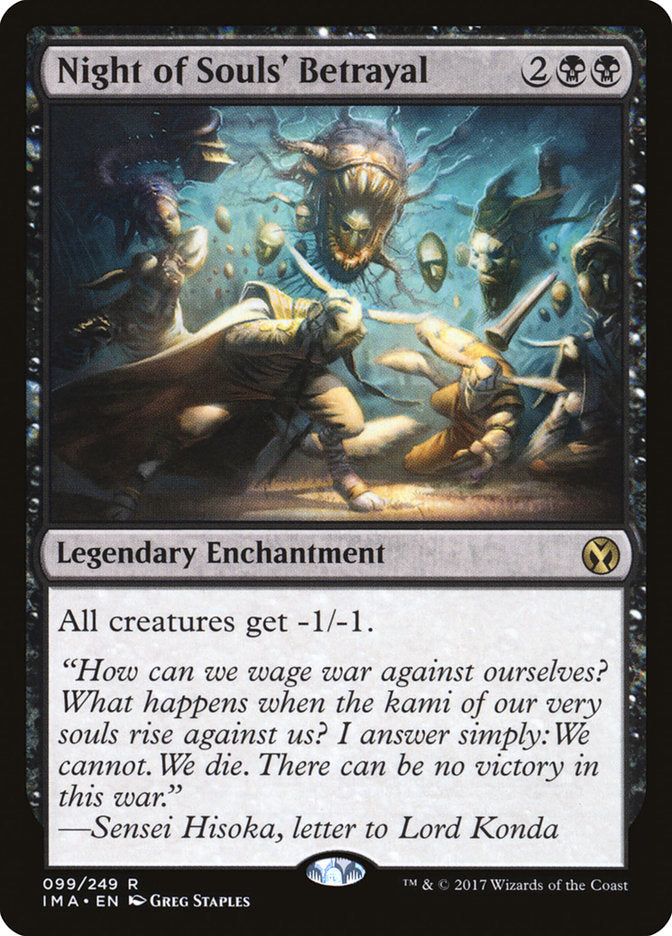 Night of Souls' Betrayal [Iconic Masters] - Magic: The Gathering - Card Brawlers | Quebec | Canada |