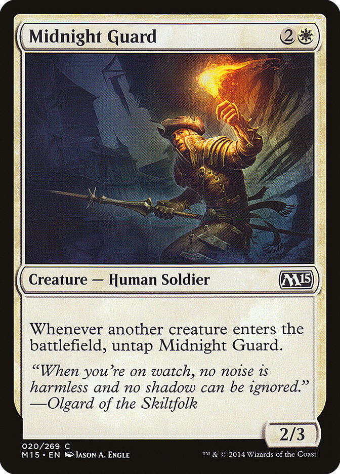 Midnight Guard [Magic 2015] - Magic: The Gathering - Card Brawlers | Quebec | Canada |