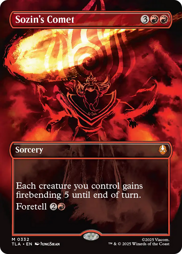 Sozin's Comet (0332) (Borderless) [Avatar: The Last Airbender] - Magic: The Gathering - Card Brawlers | Quebec | Canada |
