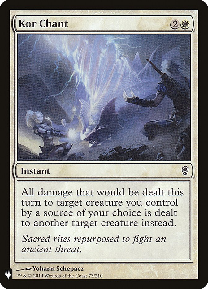 Kor Chant [Mystery Booster] - Magic: The Gathering - Card Brawlers | Quebec | Canada |