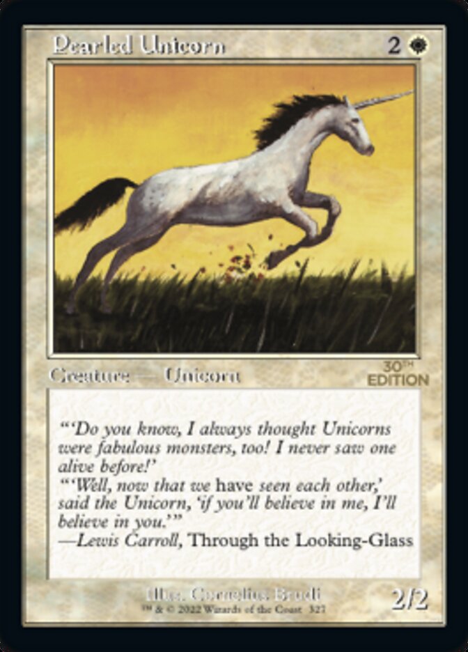Pearled Unicorn (Retro) [30th Anniversary Edition] - Magic: The Gathering - Card Brawlers | Quebec | Canada |