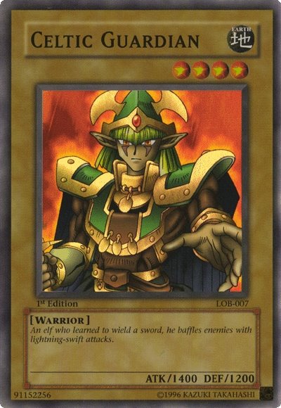 Celtic Guardian [LOB-007] Super Rare - Yu-Gi-Oh! - Card Brawlers | Quebec | Canada |