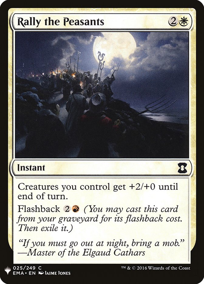 Rally the Peasants [Mystery Booster] - Magic: The Gathering - Card Brawlers | Quebec | Canada |