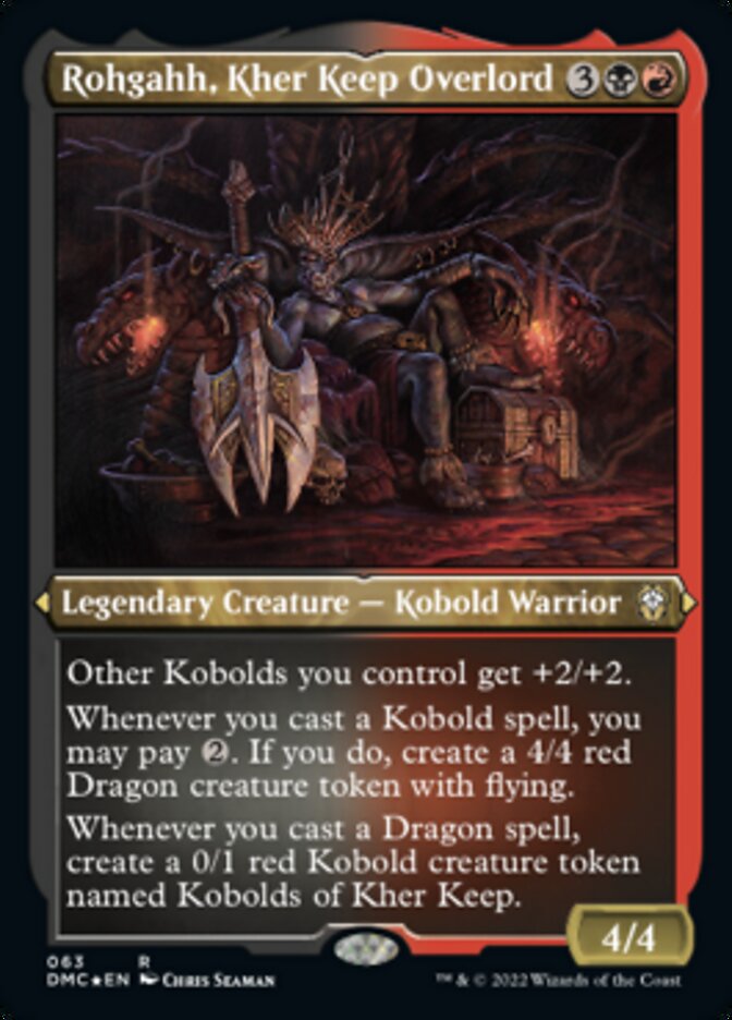 Rohgahh, Kher Keep Overlord (Foil Etched) [Dominaria United Commander] - Magic: The Gathering - Card Brawlers | Quebec | Canada |