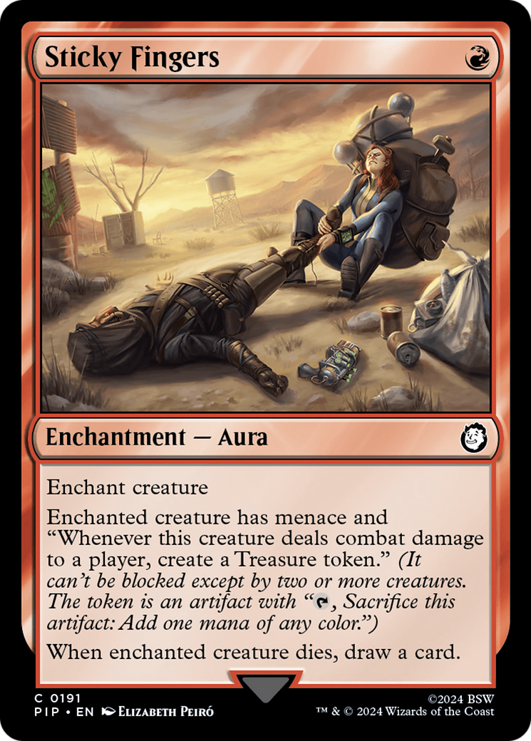 Sticky Fingers [Fallout] - Magic: The Gathering - Card Brawlers | Quebec | Canada |