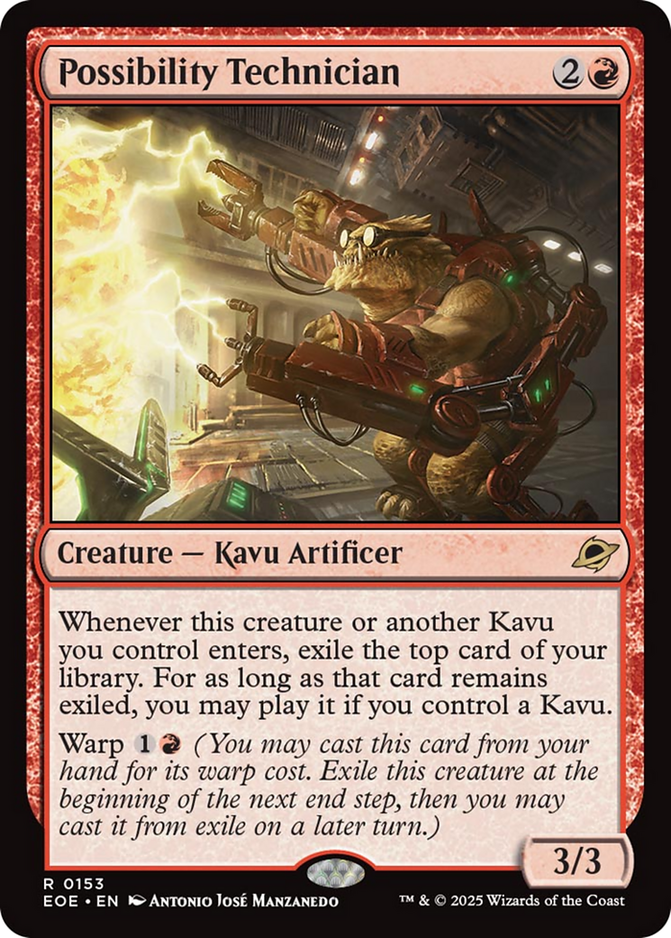 Possibility Technician [Edge of Eternities] - Magic: The Gathering - Card Brawlers | Quebec | Canada |