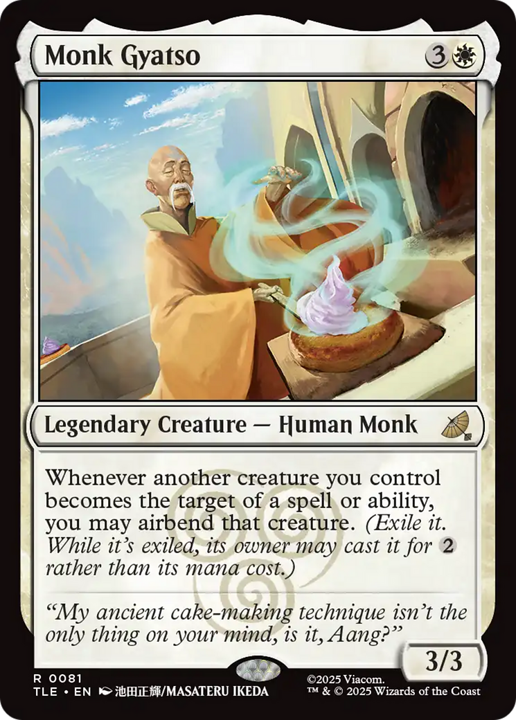 Monk Gyatso [Avatar: The Last Airbender: Eternal-Legal] - Magic: The Gathering - Card Brawlers | Quebec | Canada |