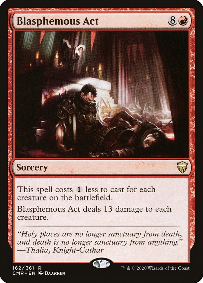 Blasphemous Act [Commander Legends] - Magic: The Gathering - Card Brawlers | Quebec | Canada |