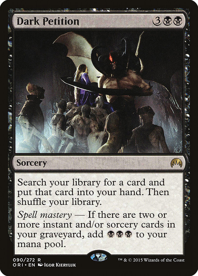 Dark Petition [Magic Origins] - Magic: The Gathering - Card Brawlers | Quebec | Canada |