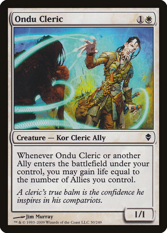 Ondu Cleric [Zendikar] - Magic: The Gathering - Card Brawlers | Quebec | Canada |