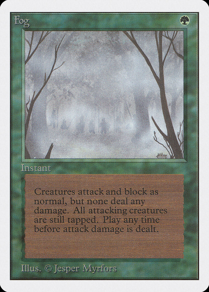 Fog [Unlimited Edition] - Magic: The Gathering - Card Brawlers | Quebec | Canada |