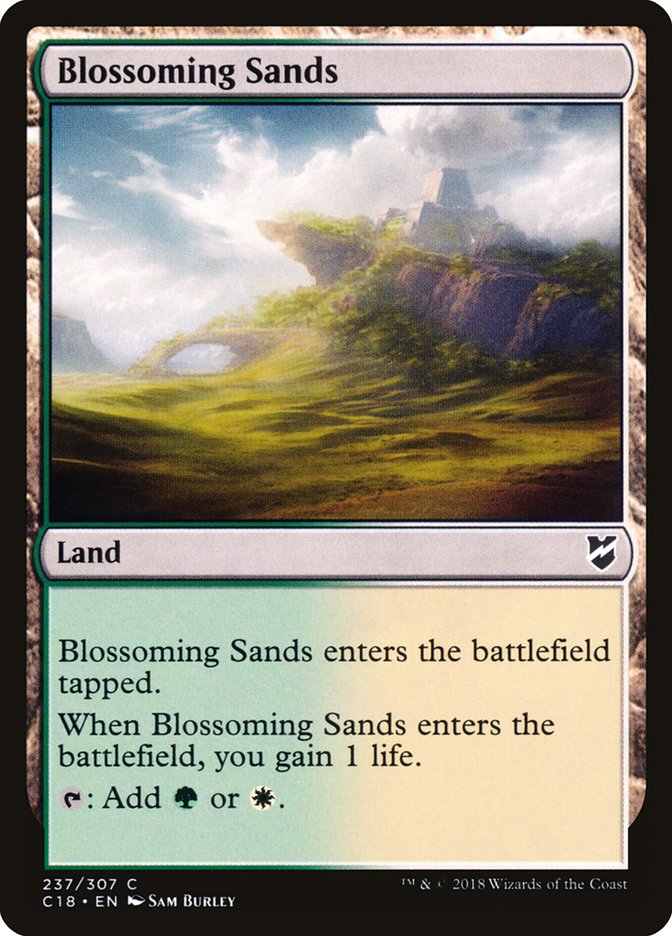 Blossoming Sands [Commander 2018] - Magic: The Gathering - Card Brawlers | Quebec | Canada |