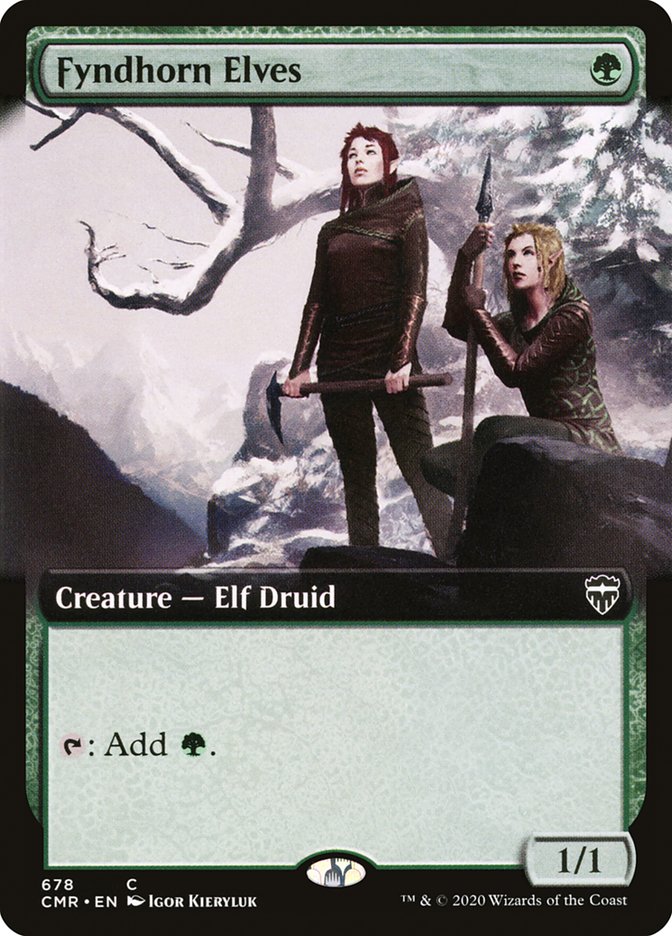 Fyndhorn Elves (Extended Art) [Commander Legends] - Magic: The Gathering - Card Brawlers | Quebec | Canada |
