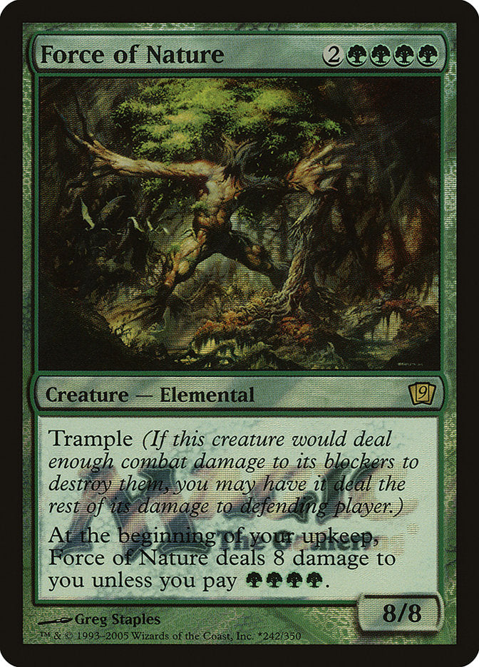 Force of Nature [Ninth Edition Promos] - Magic: The Gathering - Card Brawlers | Quebec | Canada |