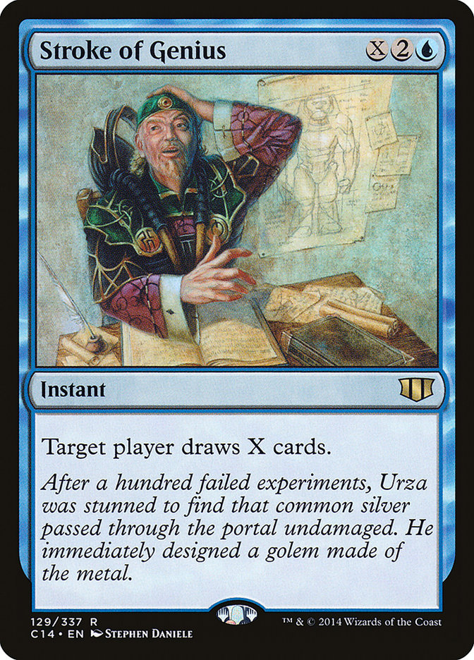 Stroke of Genius [Commander 2014] - Magic: The Gathering - Card Brawlers | Quebec | Canada |