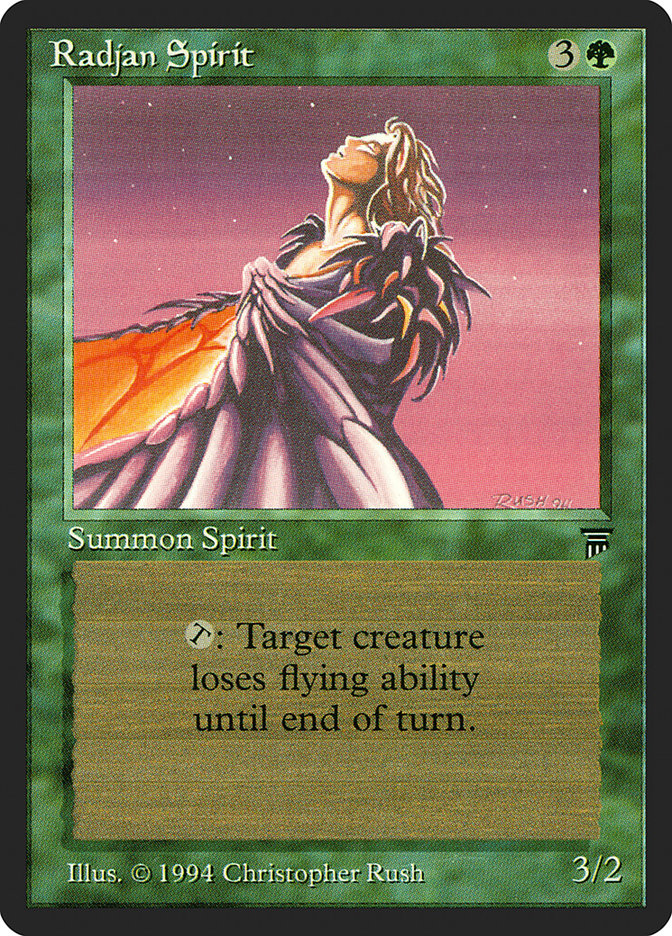 Radjan Spirit [Legends] - Magic: The Gathering - Card Brawlers | Quebec | Canada |