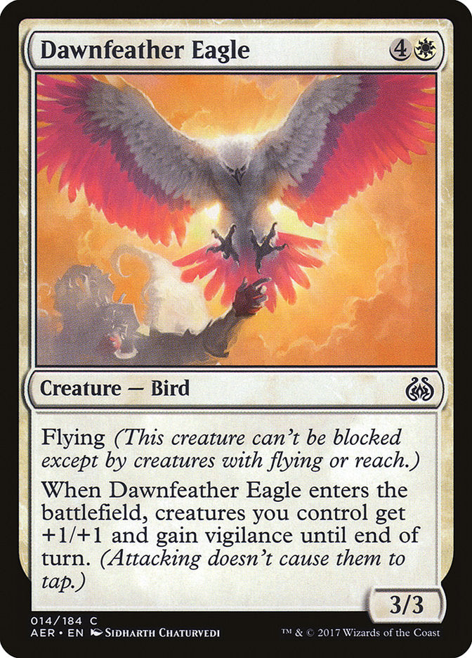 Dawnfeather Eagle (Intro Pack) [Aether Revolt Promos] - Magic: The Gathering - Card Brawlers | Quebec | Canada |