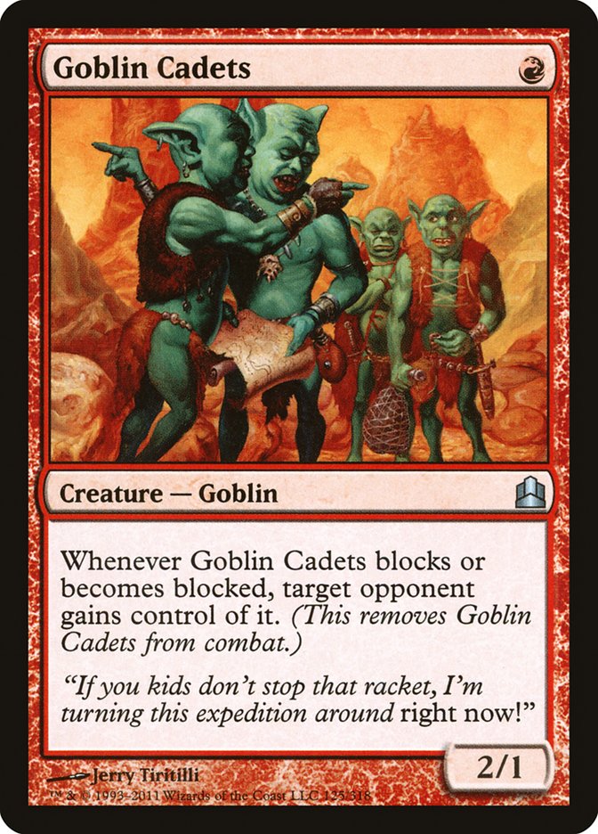 Goblin Cadets [Commander 2011] - Magic: The Gathering - Card Brawlers | Quebec | Canada |