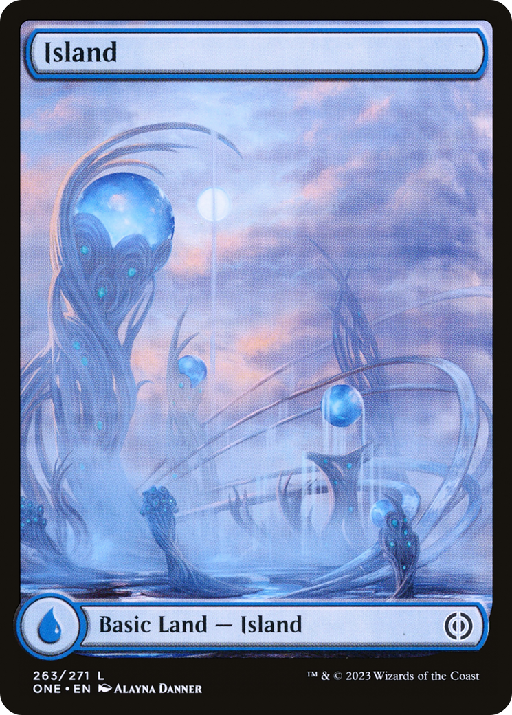 Island (263) (Full-Art) [Phyrexia: All Will Be One] - Magic: The Gathering - Card Brawlers | Quebec | Canada |